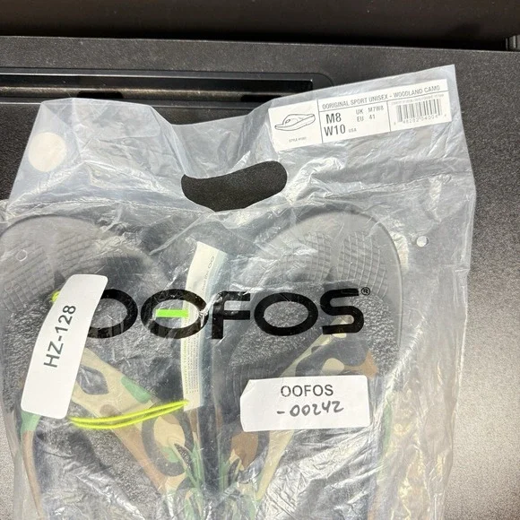OOFOS Ooriginal Sport Sandals Slides Unisex Woodland Camo Men's 8 Women's 10 - Picture 10 of 11